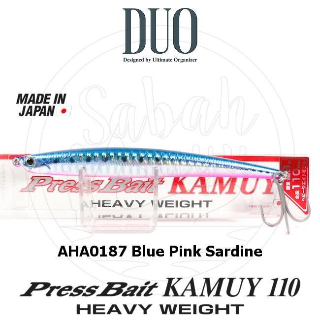Duo Press Bait Kamuy 110 HW (Heavy Weight) AHA0187 Blue Pink Sardine