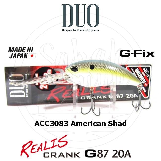 Duo Realis Crank G87 20A ACC3083 American Shad