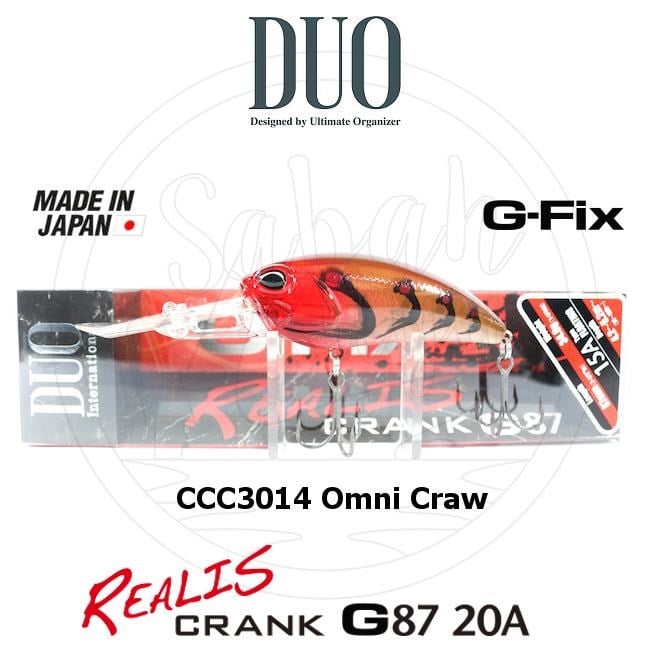 Duo Realis Crank G87 20A CCC3014 Omni Craw
