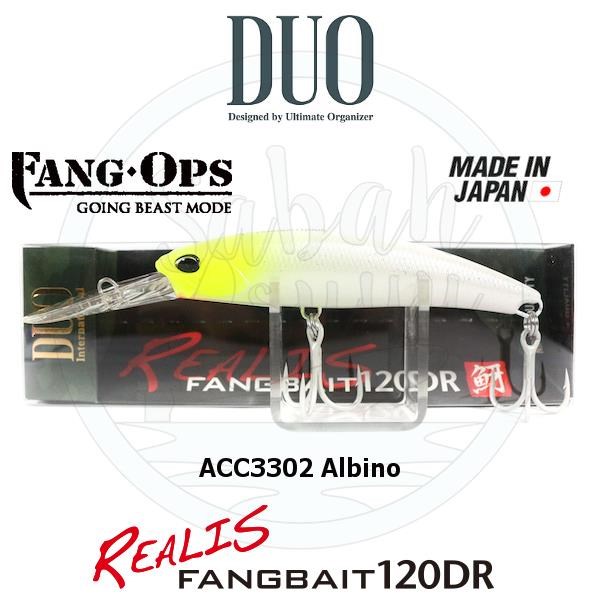 Duo Realis Fang Bait 120DR ACC3302 Albino