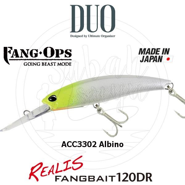 Duo Realis Fang Bait 120DR ACC3302 Albino