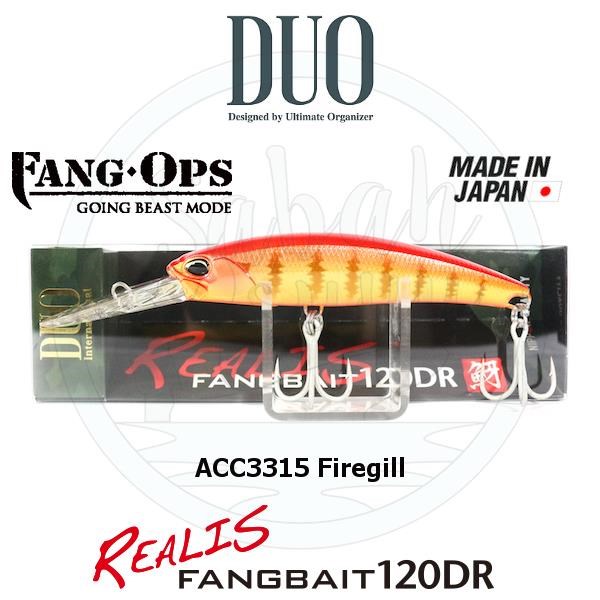 Duo Realis Fang Bait 120DR ACC3315 Firegill