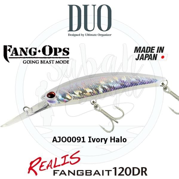 Duo Realis Fang Bait 120DR AJO0091 Ivory Halo