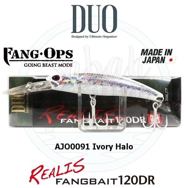 Duo Realis Fang Bait 120DR AJO0091 Ivory Halo