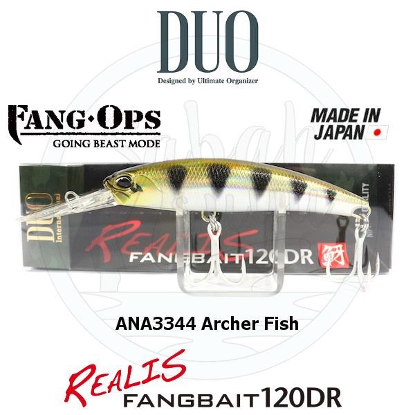 Duo Realis Fang Bait 120DR ANA3344 Archer Fish