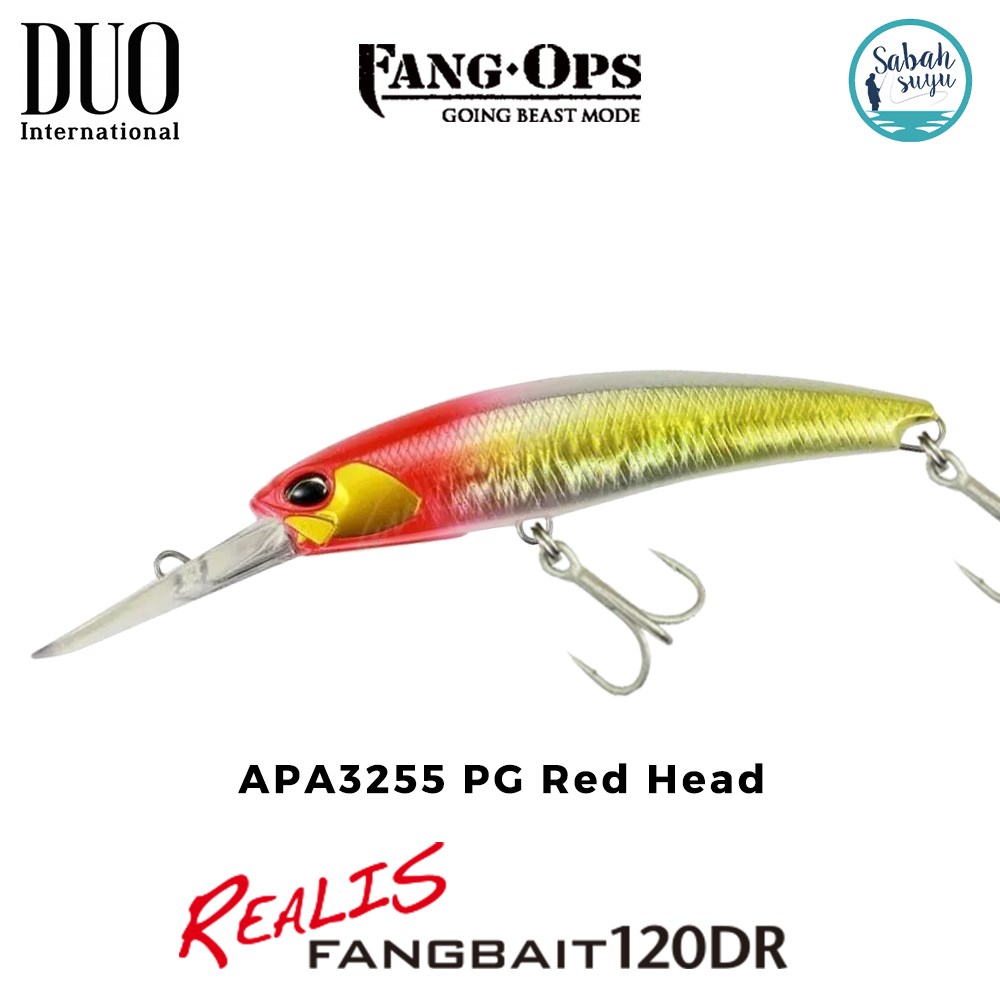 Duo Realis Fang Bait 120DR APA3255 PG Red Head