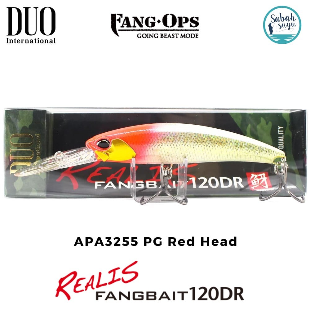 Duo Realis Fang Bait 120DR APA3255 PG Red Head