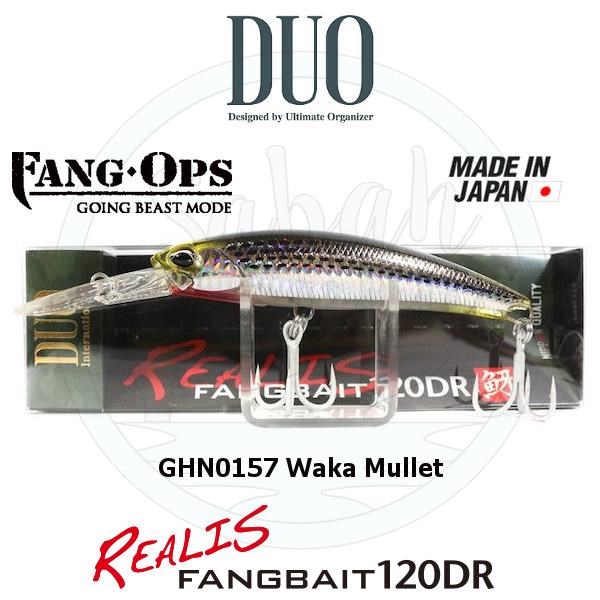 Duo Realis Fang Bait 120DR GHN0157 Waka Mullet