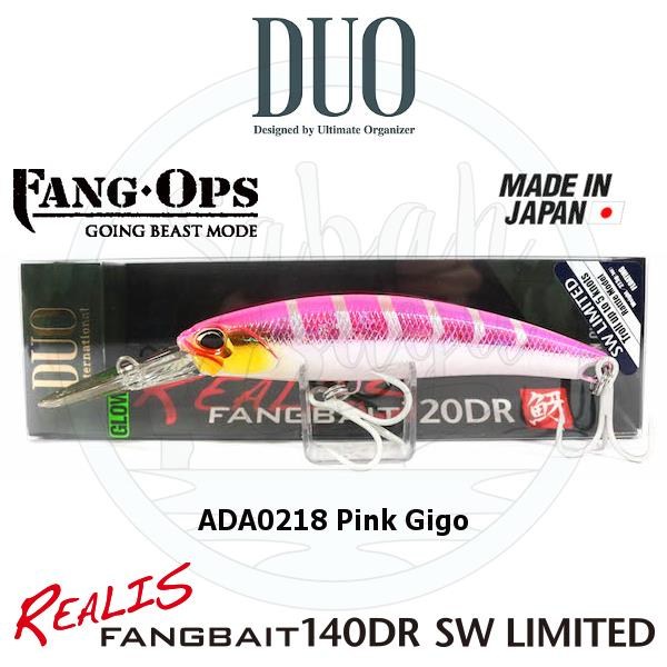 Duo Realis Fang Bait 120DR SW ADA0218 Pink Gigo