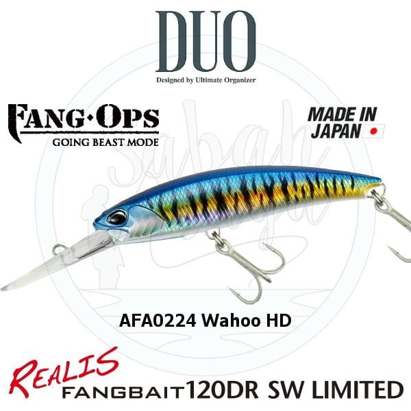 Duo Realis Fang Bait 120DR SW AFA0224 Wahoo HD