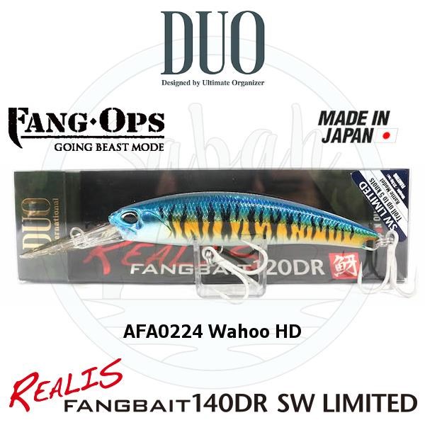 Duo Realis Fang Bait 120DR SW AFA0224 Wahoo HD