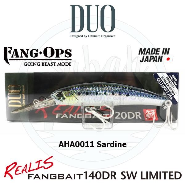 Duo Realis Fang Bait 120DR SW AHA0011 Sardine