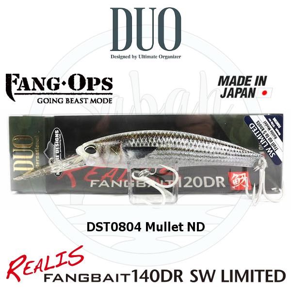 Duo Realis Fang Bait 120DR SW DST0804 Mullet ND