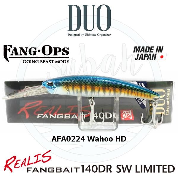 Duo Realis Fang Bait 140DR SW AFA0224 Wahoo HD