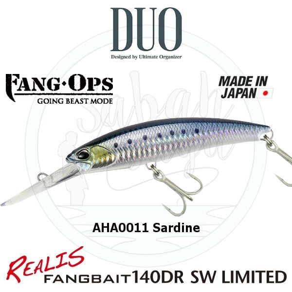 Duo Realis Fang Bait 140DR SW AHA0011 Sardine