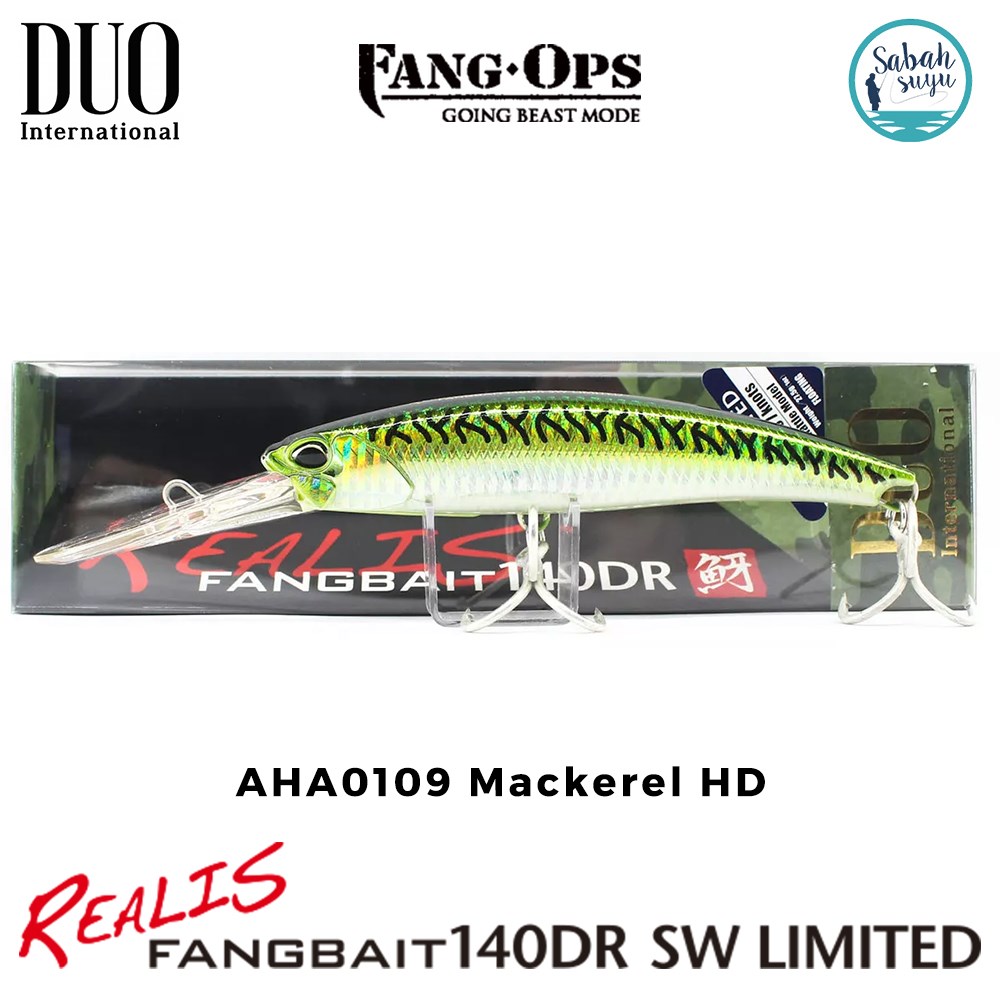 Duo Realis Fang Bait 140DR SW AHA0109 Mackarel HD