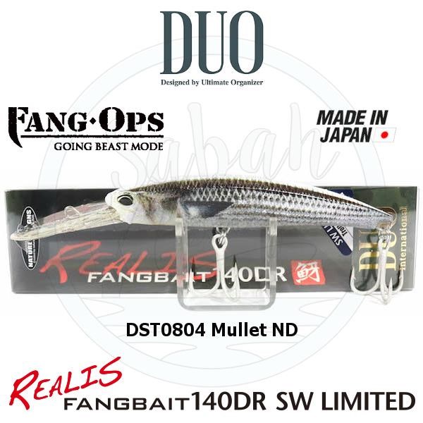 Duo Realis Fang Bait 140DR SW DST0804 Mullet ND