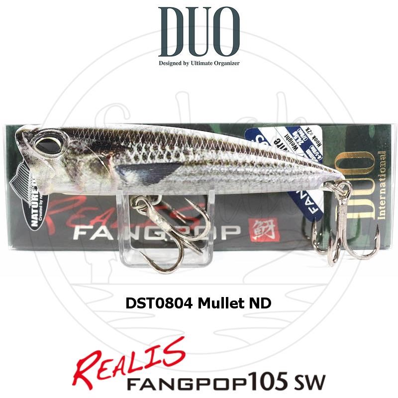 Duo Realis Fang Pop 105 SW Popper DST0804 Mullet ND
