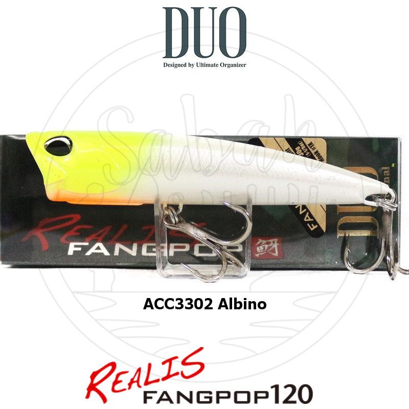 Duo Realis Fang Pop 120 Popper ACC3302 Albino