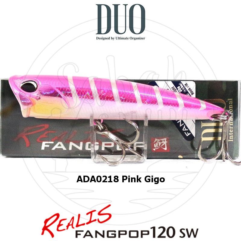 Duo Realis Fang Pop 120 SW Popper ADA0218 Pink Gigo