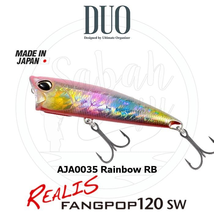Duo Realis Fang Pop 120 SW Popper AJA0035  Rainbow RB