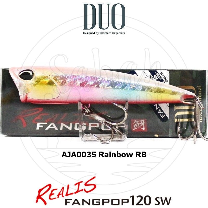 Duo Realis Fang Pop 120 SW Popper AJA0035  Rainbow RB