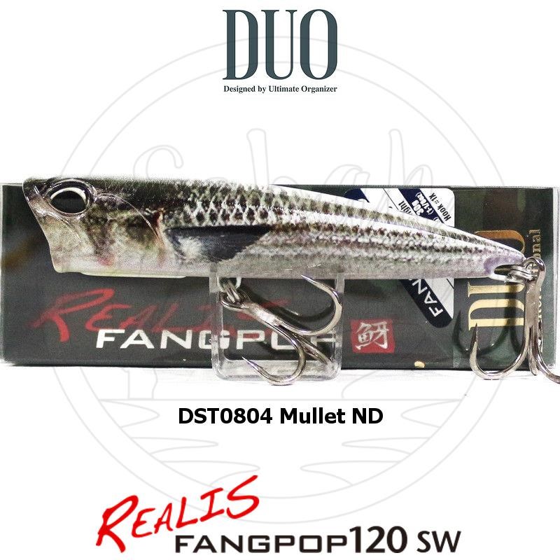 Duo Realis Fang Pop 120 SW Popper DST0804 Mullet ND