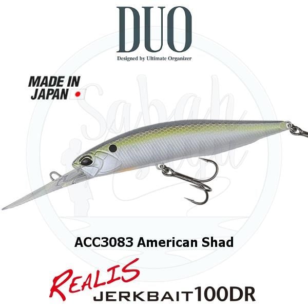Duo Realis Jerkbait 100DR ACC3083 American Shad