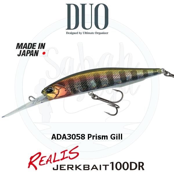 Duo Realis Jerkbait 100DR ADA3058 Prism Gill