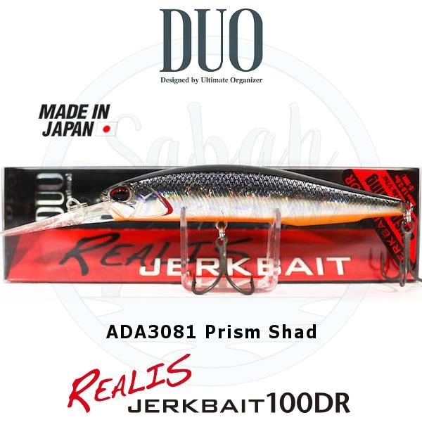 Duo Realis Jerkbait 100DR ADA3081 Prism Shad