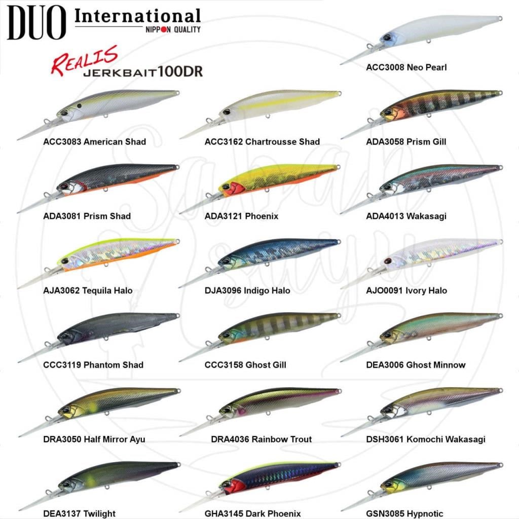 Duo Realis Jerkbait 100DR AJA3062 Tequila Halo