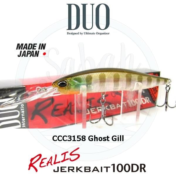 Duo Realis Jerkbait 100DR CCC3158 Ghost Gill