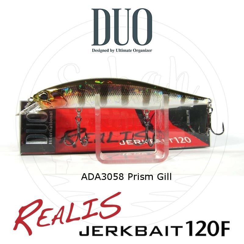 Duo Realis Jerkbait 120F ADA3058 Prism Gill