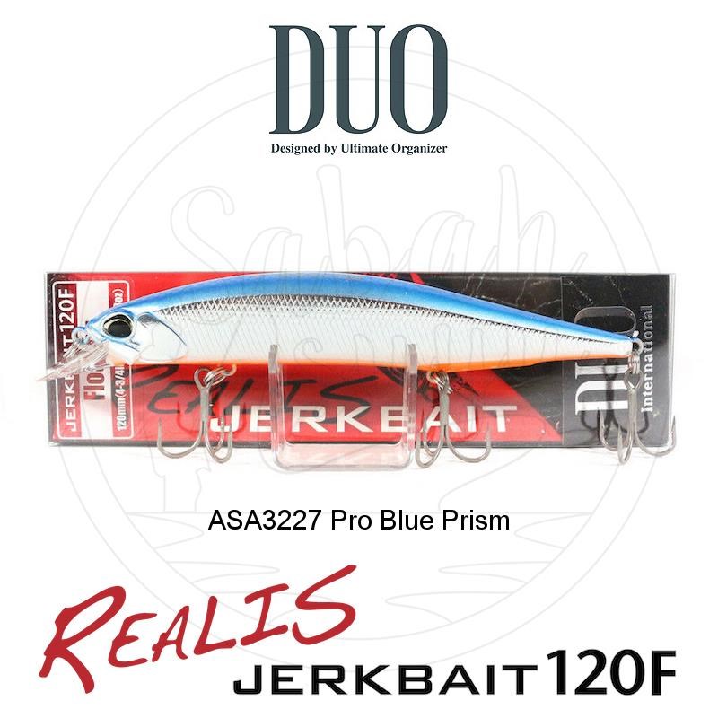 Duo Realis Jerkbait 120F ASA3227 Pro Blue Prism Sahte Balık