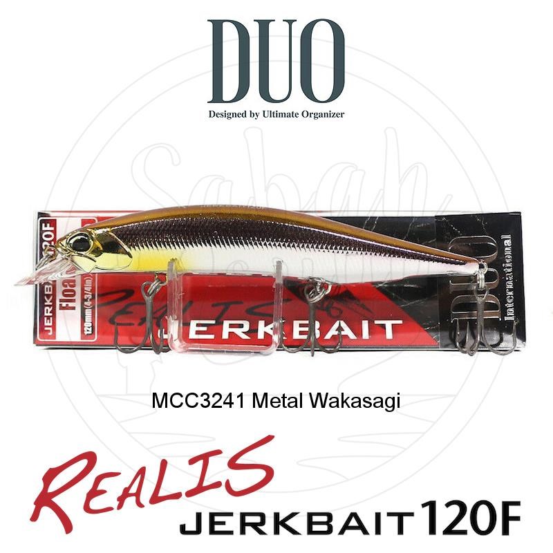 Duo Realis Jerkbait 120F MCC3241 Metal Wakasagi Sahte Balık
