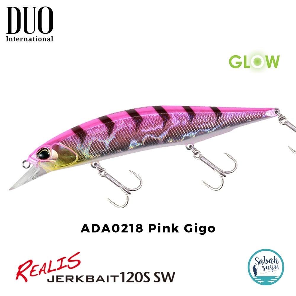 Duo Realis Jerkbait 120S SW ADA0218 Pink Gigo