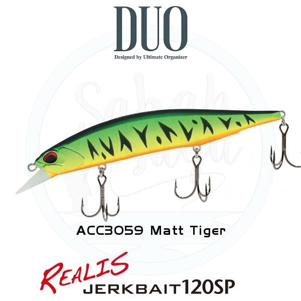 Duo Realis Jerkbait 120SP ACC3059 Mat Tiger