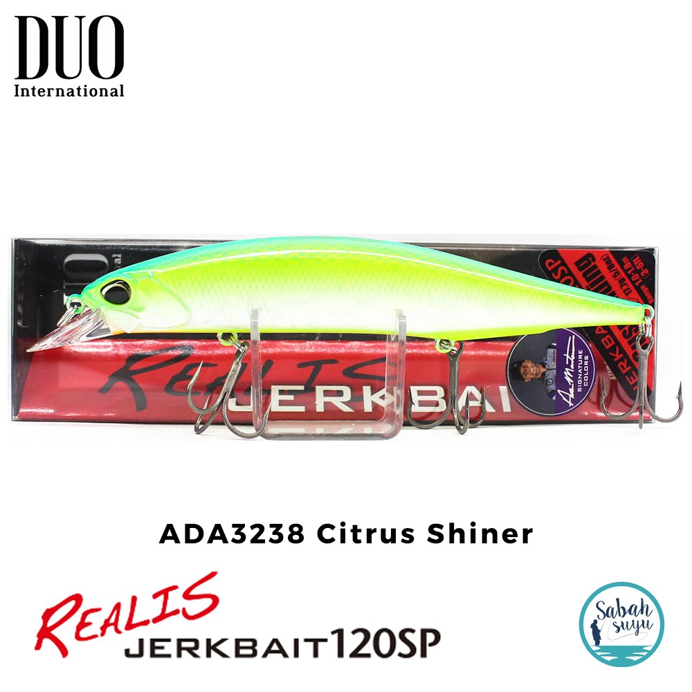 Duo Realis Jerkbait 120SP ADA3238 Citrus Shiner