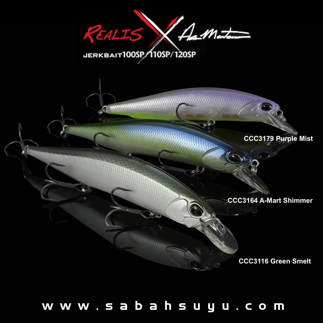 Duo Realis Jerkbait 120SP CCC3116 Green Smelt