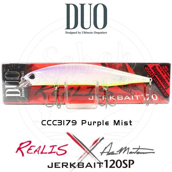 Duo Realis Jerkbait 120SP CCC3179 Purple Mist
