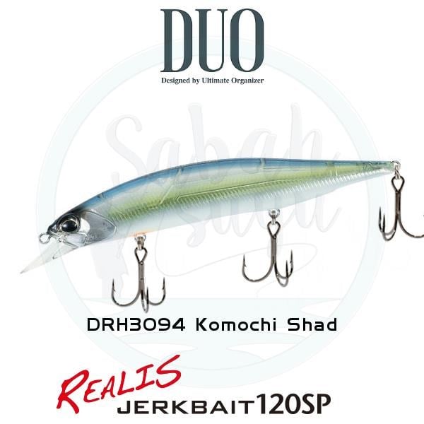 Duo Realis Jerkbait 120SP DRH3094 Komochi Shad