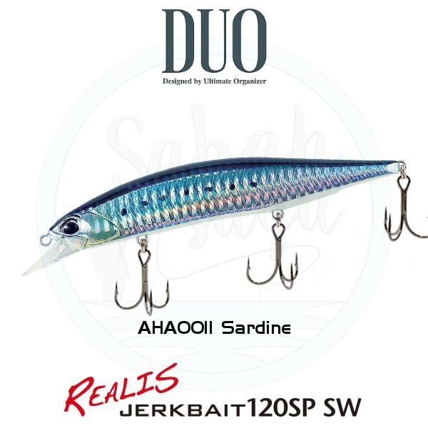 Duo Realis Jerkbait 120SP SW AHA0011 Sardine