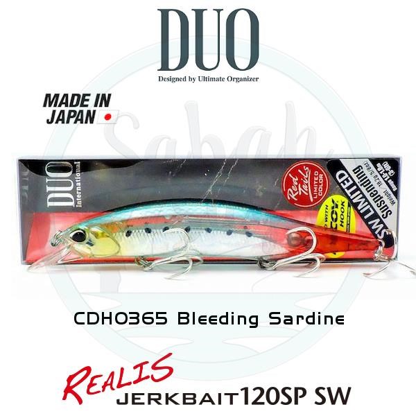 Duo Realis Jerkbait 120SP SW CDH0365 Bleeding Sardine Sahte Balık