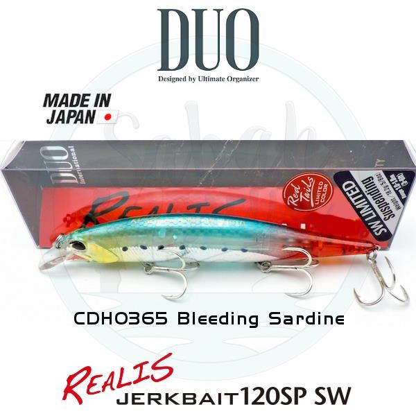 Duo Realis Jerkbait 120SP SW CDH0365 Bleeding Sardine Sahte Balık