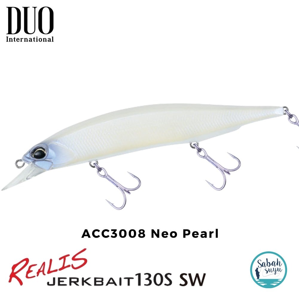 Duo Realis Jerkbait 130S SW ACC3008 Neo Pearl