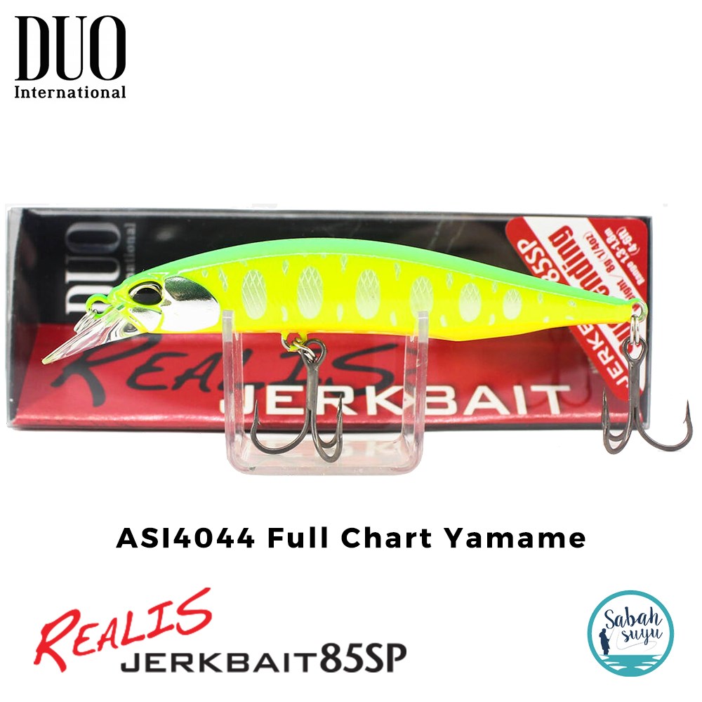 Duo Realis Jerkbait 85SP ASI4044 Full Chart Yamame