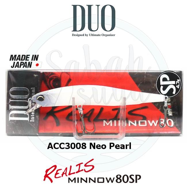 Duo Realis Minnow 80SP ACC3008 Neo Pearl