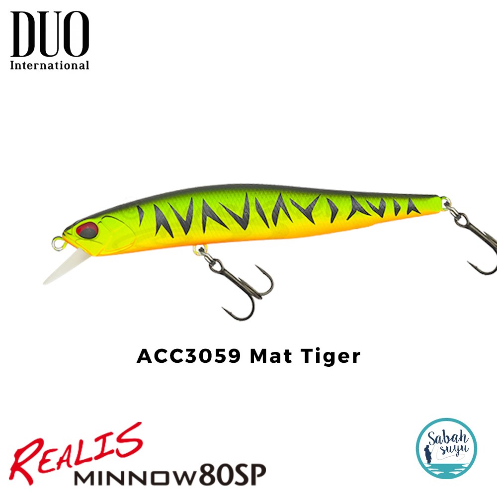 Duo Realis Minnow 80SP ACC3059 Mat Tiger