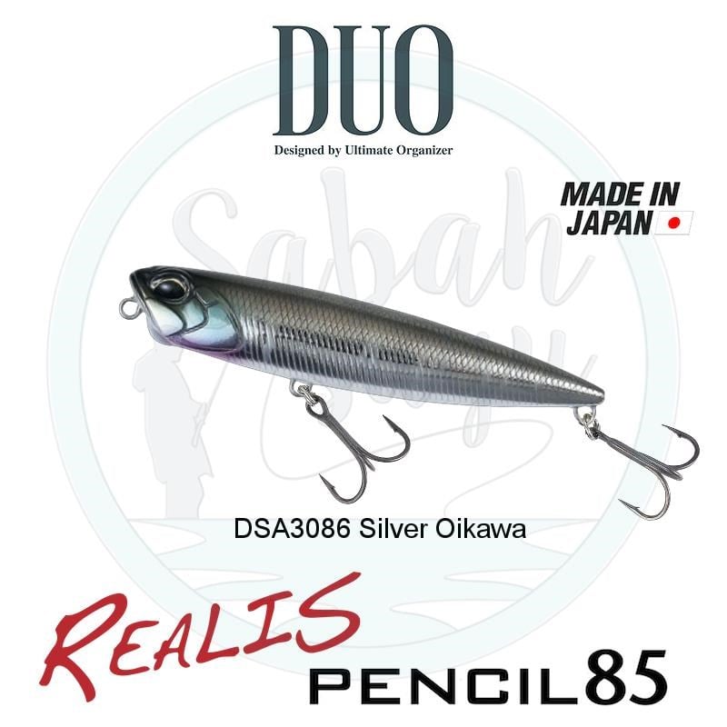 Duo Realis Pencil 85 DSA3086 Silver Oikawa