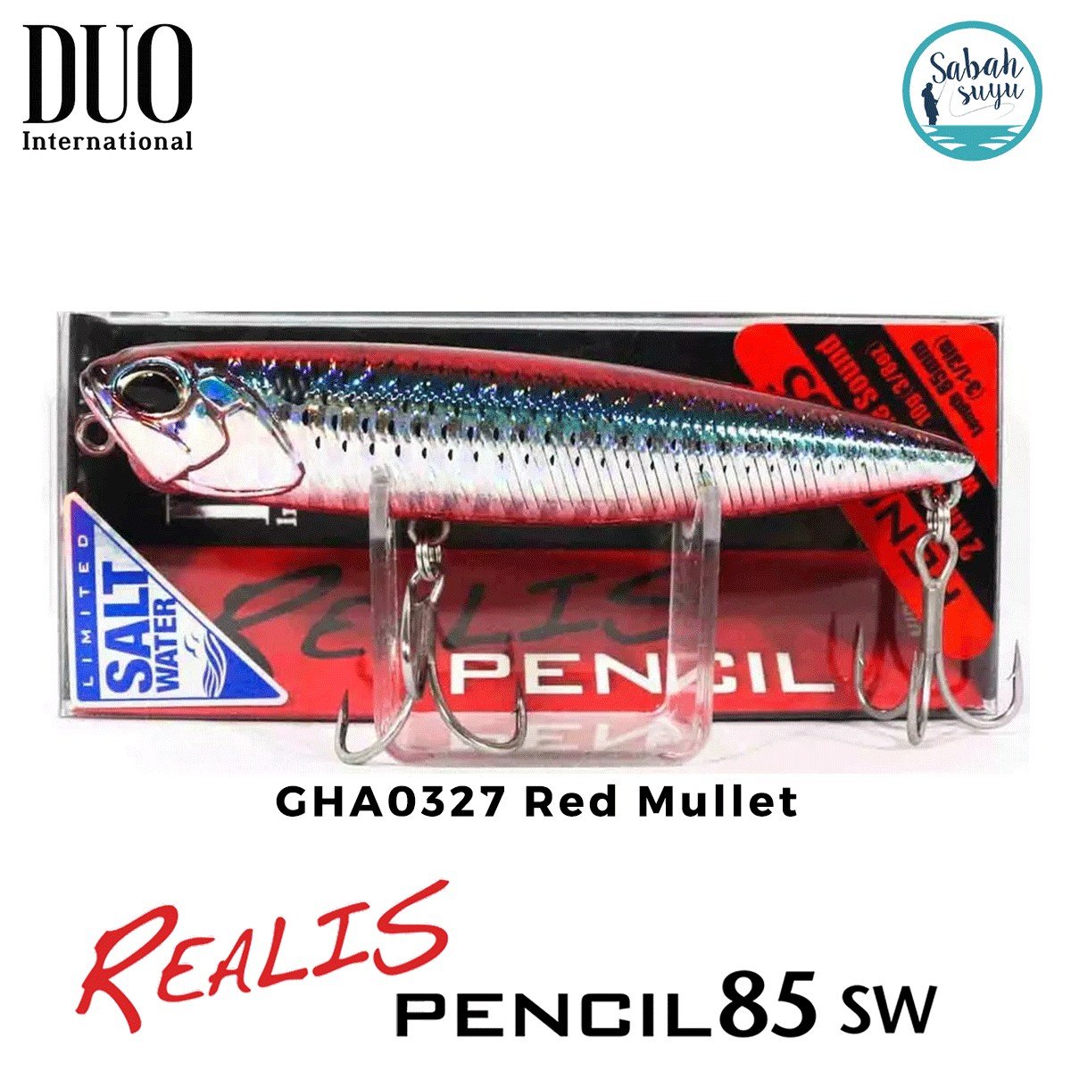 Duo Realis Pencil 85 SW GHA0327 Red Mullet